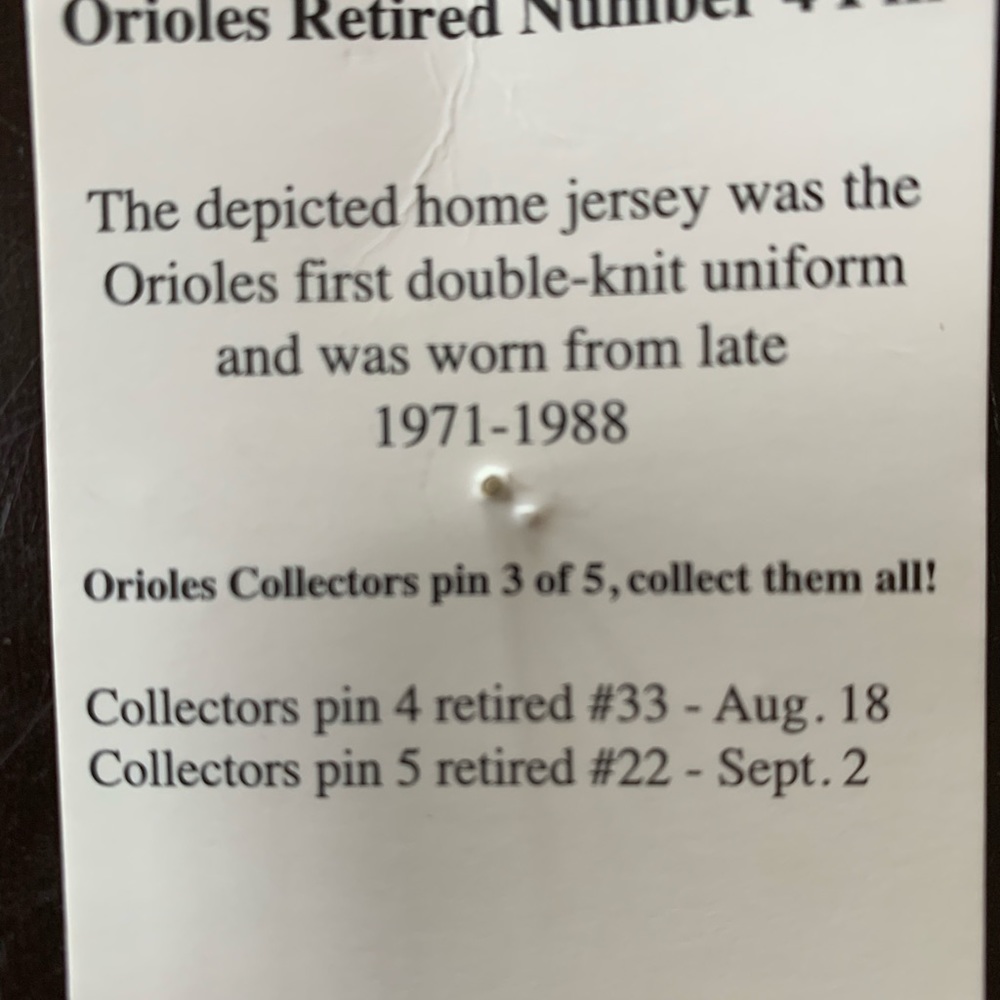 🔥3 for $20🔥Baltimore Orioles Pins - Picture 4 of 4